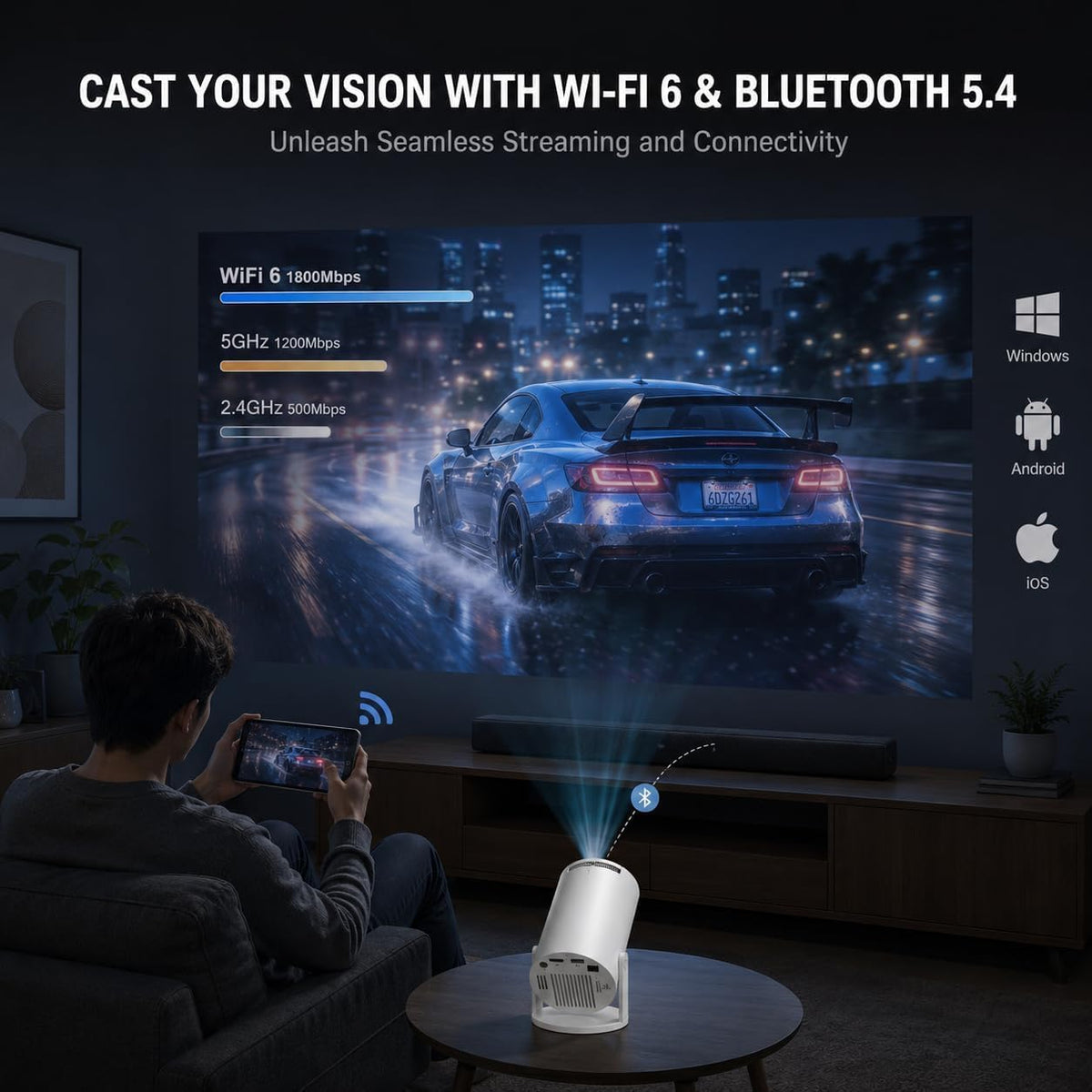 Mini Round Projector ©